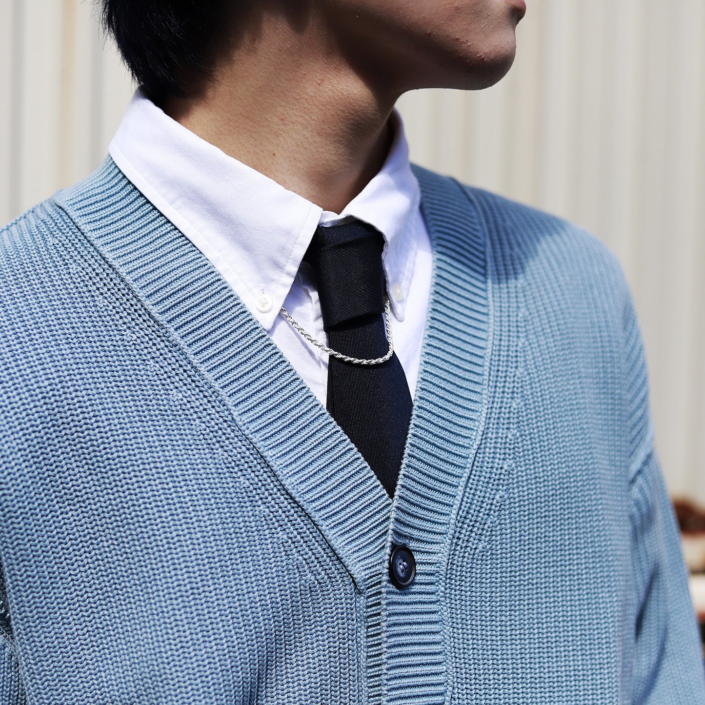 【長めに着けたい方に】F.H. シルバーネックレス（ロープチェーン 2.8mm）：#N016-60cm