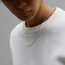 画像をギャラリービューアに読み込む, 【人気No.1ネックレス】F.H. シルバーネックレス（ロープチェーン 1.9mm）：#N021-50cm
