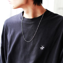 画像をギャラリービューアに読み込む, F.H. シルバーネックレス（チューブチェーンネックレス）：#N047−60cm
