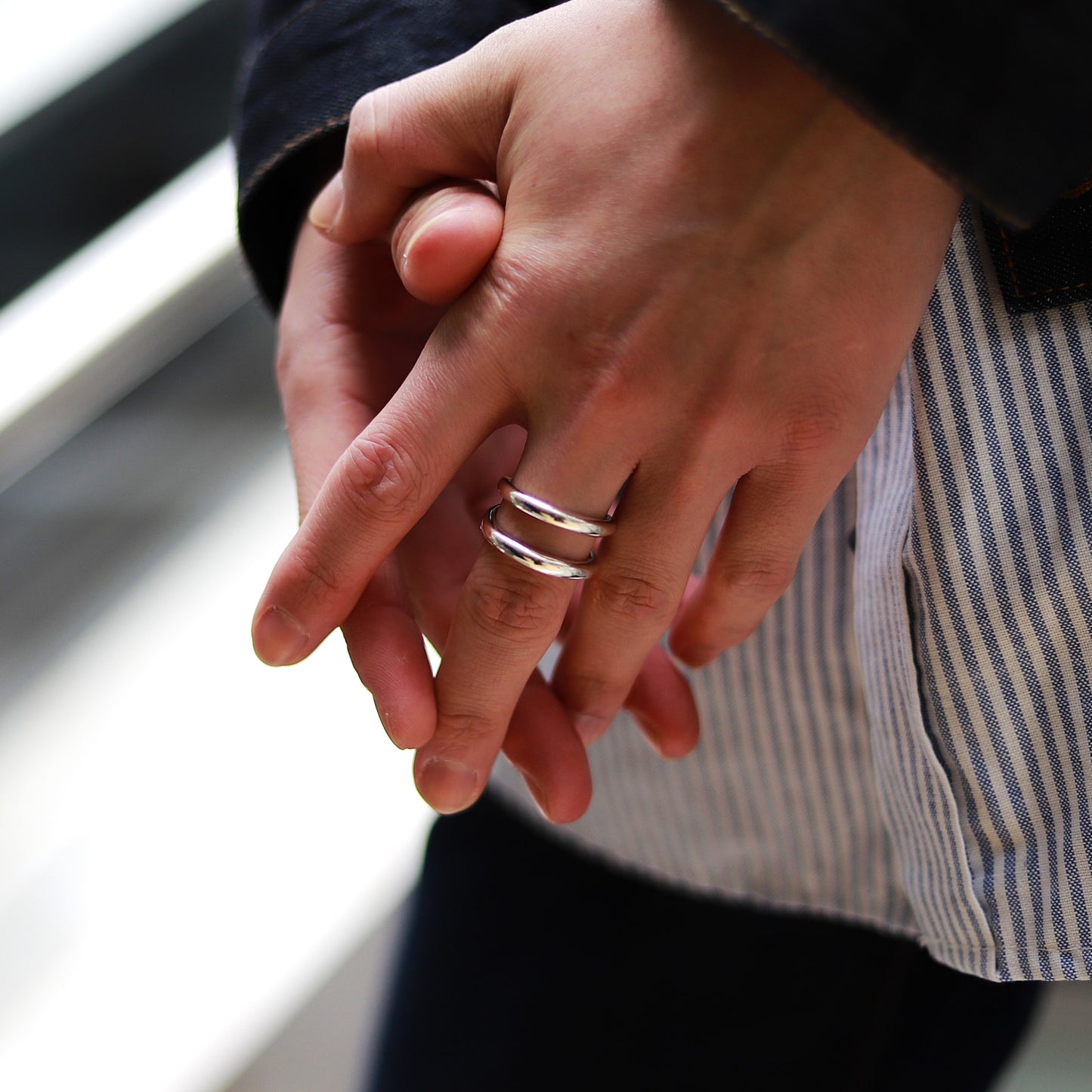 F.H. シルバーリング（OPEN RING）：#R029