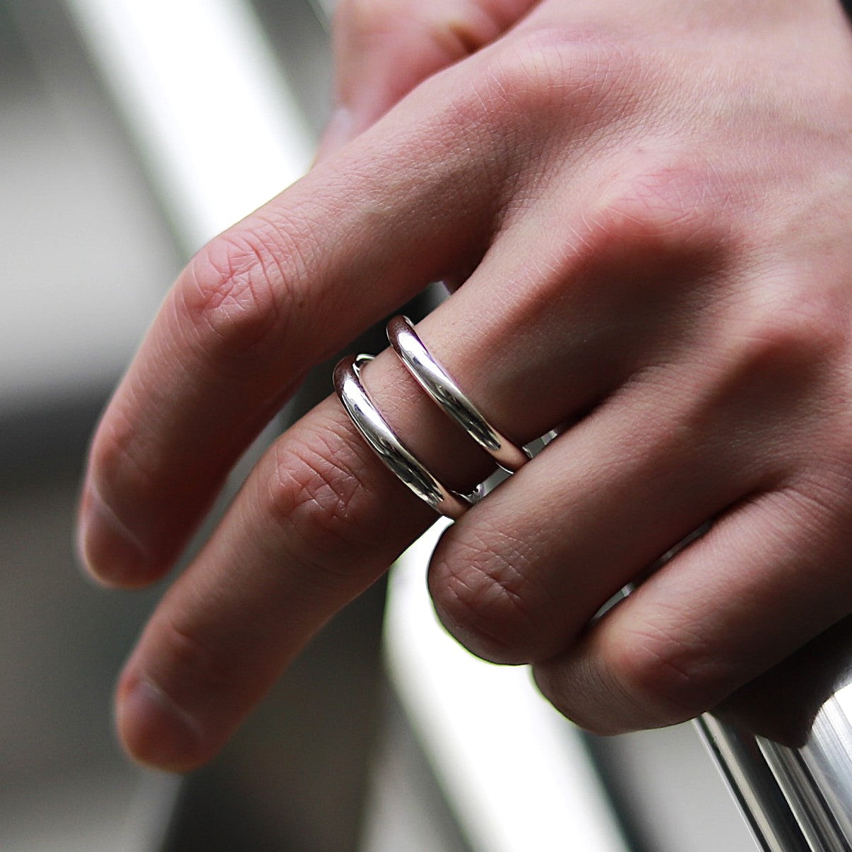 F.H. シルバーリング（OPEN RING）：#R029