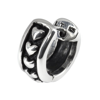 【正規取扱店】Leathers and Treasures：Heart Interior Earring