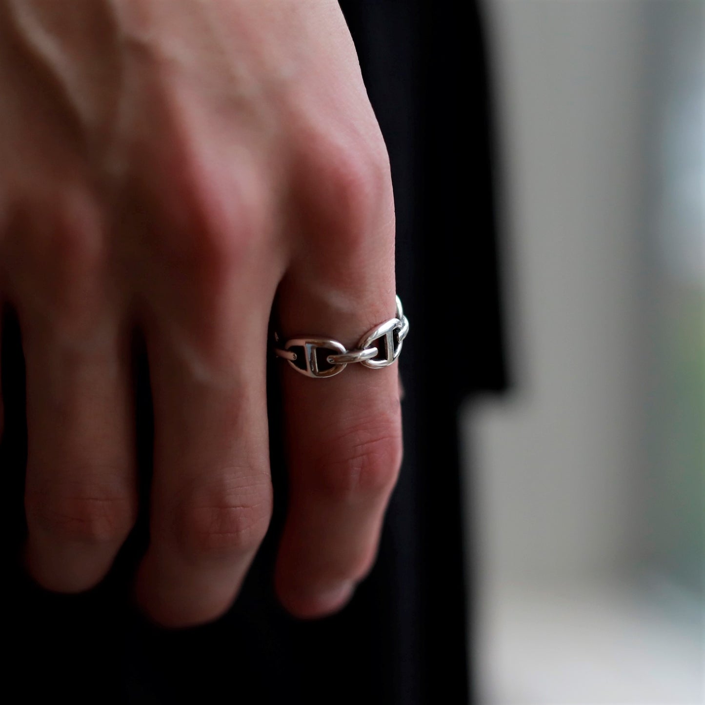 【人気No.1リング】F.H.  シルバーリング（アンカーモチーフ）：#R001B