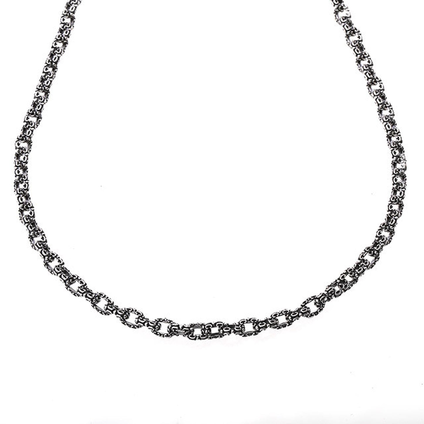 【オーダー商品：納期約3ヶ月】【正規取扱店】Leathers and Treasures： Fleur-de-lis links w/celtic lobster claw 60cm