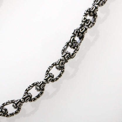 【オーダー商品：納期約3ヶ月】【正規取扱店】Leathers and Treasures： Fleur-de-lis links w/celtic lobster claw 60cm