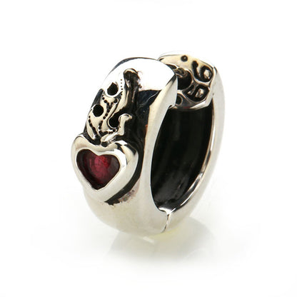 【オーダー商品：納期約3ヶ月】【正規取扱店】Leathers and Treasures：Sacred heart w/garnet