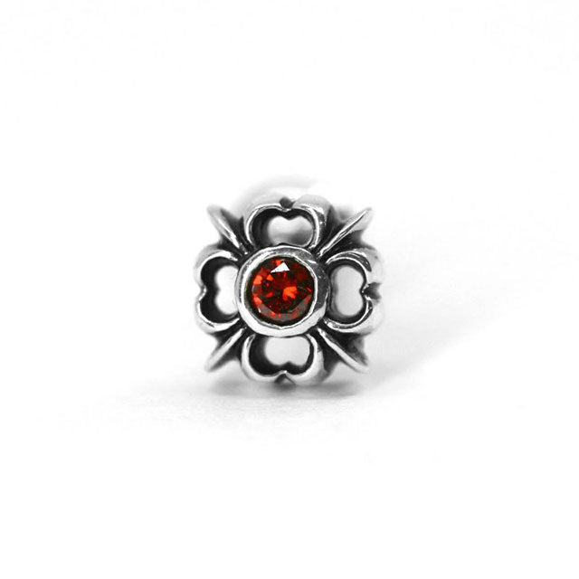 【オーダー商品：納期約3ヶ月】【正規取扱店】Leathers and Treasures： Pope's stone cross w/Red Diamond