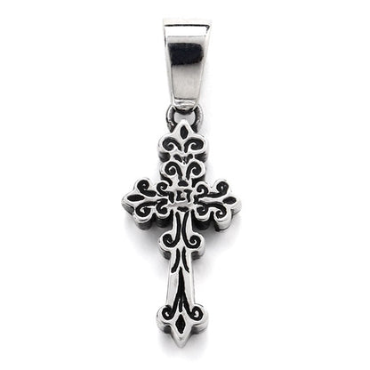【オーダー商品：納期約3ヶ月】 【正規取扱店】Leathers and Treasures：Narrow celtic cross Pendant