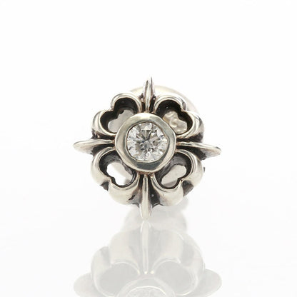 【オーダー商品：納期約3ヶ月】【正規取扱店】Leathers and Treasures： Pope's stone cross w/diamond