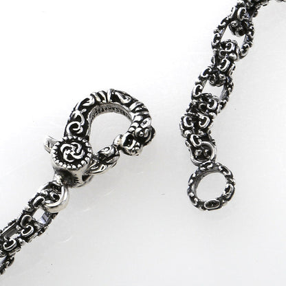 【オーダー商品：納期約3ヶ月】【正規取扱店】Leathers and Treasures： Fleur-de-lis links w/celtic lobster claw 60cm