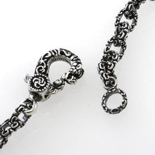 画像をギャラリービューアに読み込む, 【正規取扱店】Leathers and Treasures： Fleur-de-lis links w/celtic lobster claw 60cm
