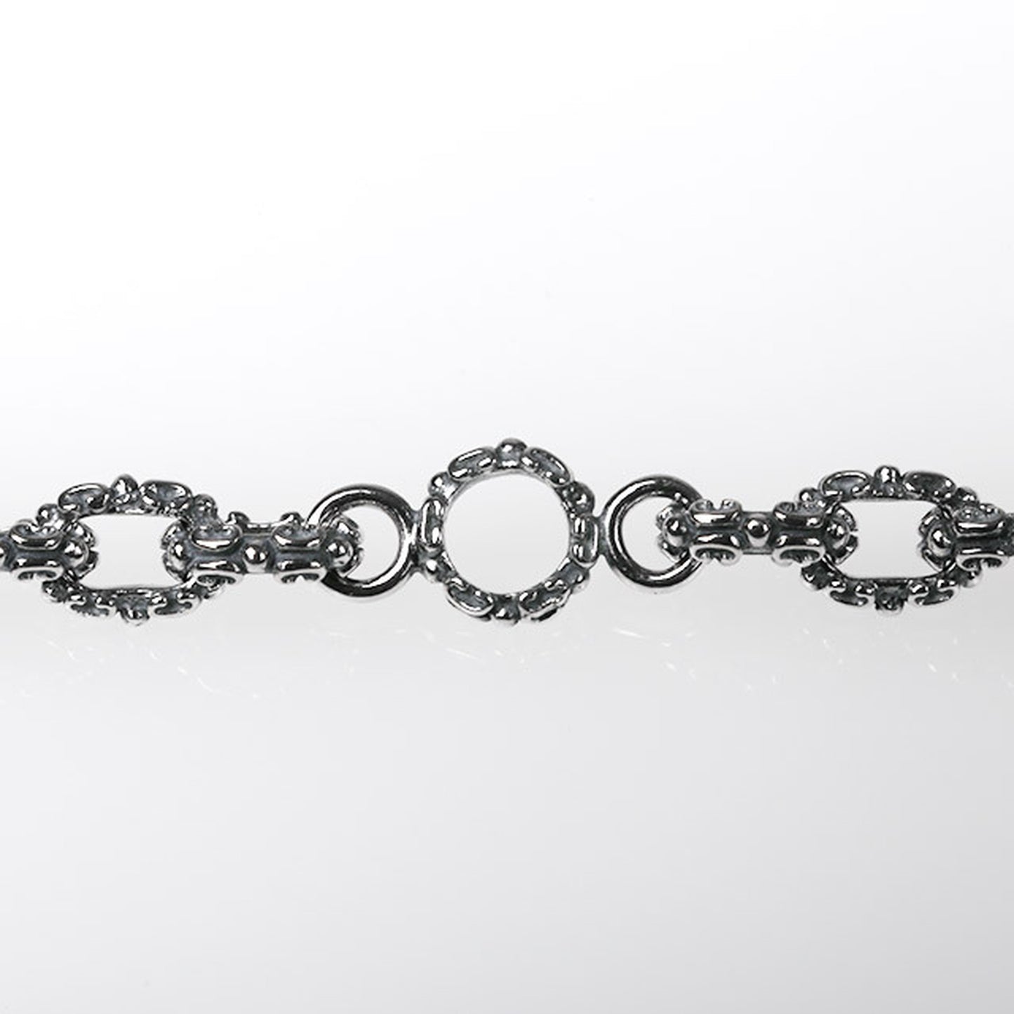 【オーダー商品：納期約3ヶ月】【正規取扱店】Leathers and Treasures： Fleur-de-lis links w/celtic lobster claw 60cm