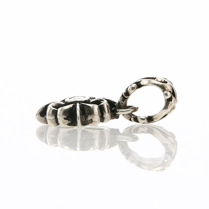 【オーダー商品：納期約3ヶ月】 【正規取扱店】Leathers and Treasures：Pope's stone cross Charm w/diamond